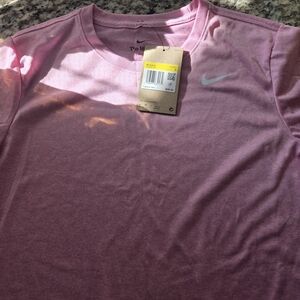 Nike Lavender Tee with Logo